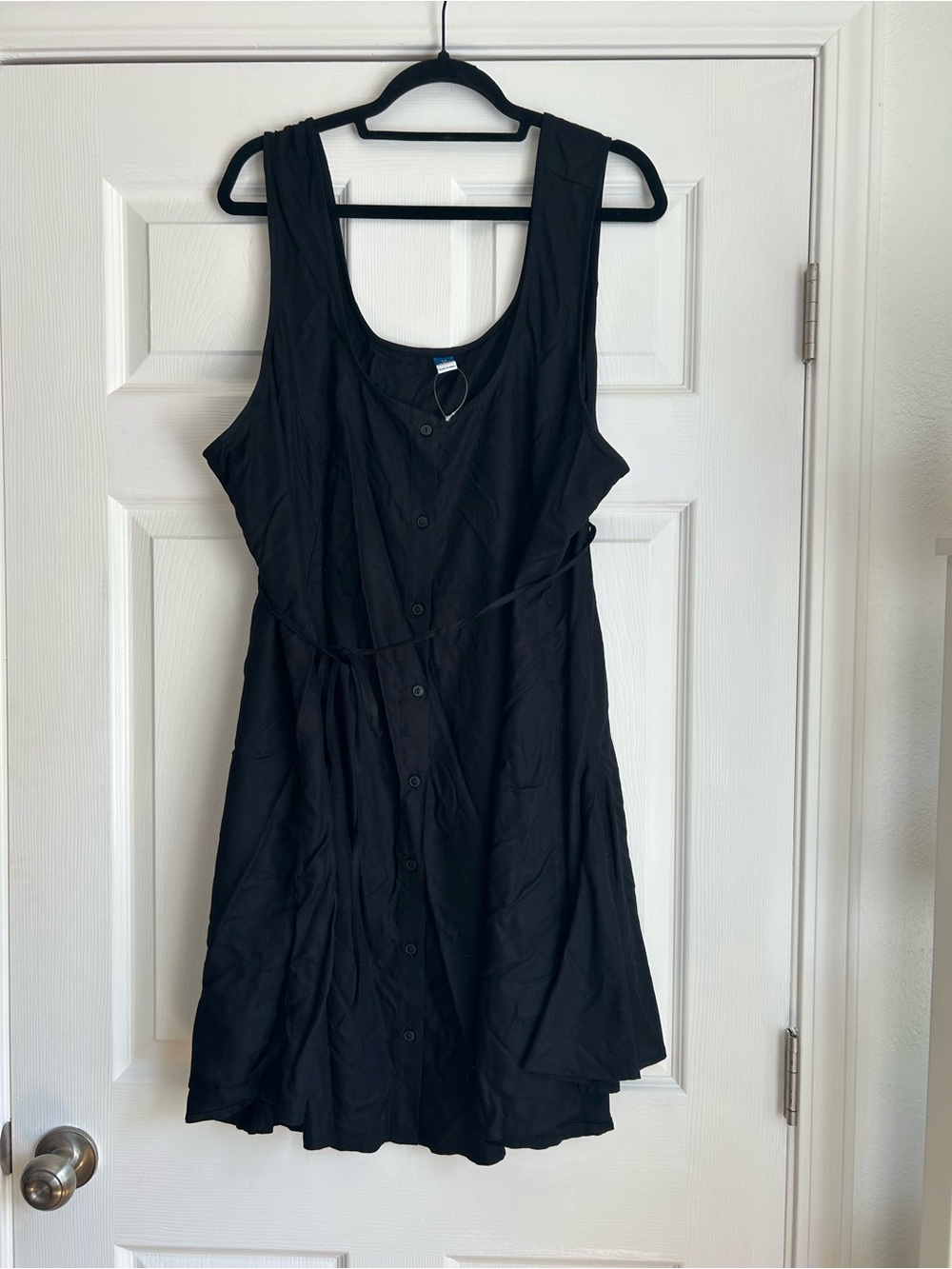 Old navy black button down dress size 2x